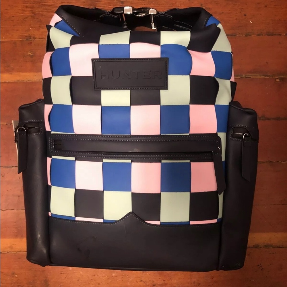 Hunter Top Clip Backpack Blue Multicolor - Picture 6 of 6